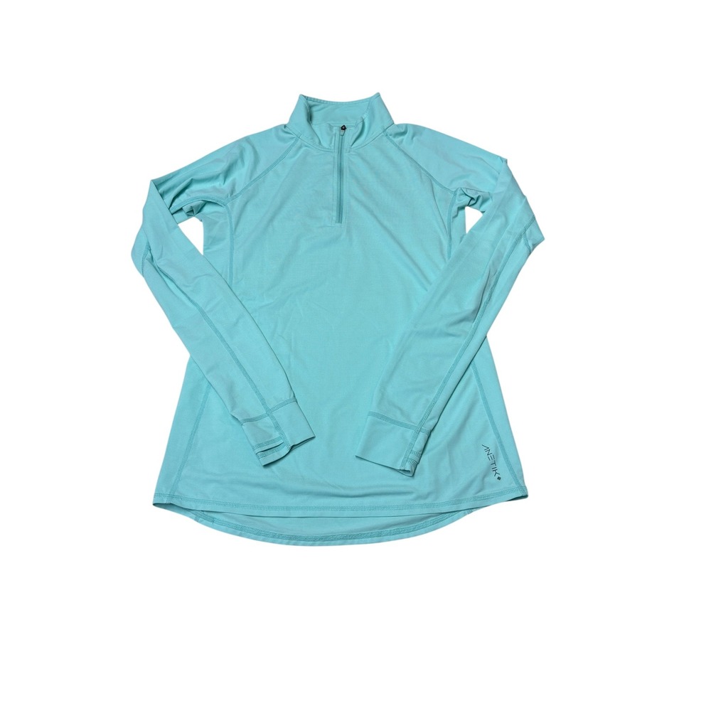 Anetik Womens XS Performance 1/4 Zip UPF 30+ UV Top Outriggers Tiki Bar WTFLTL9